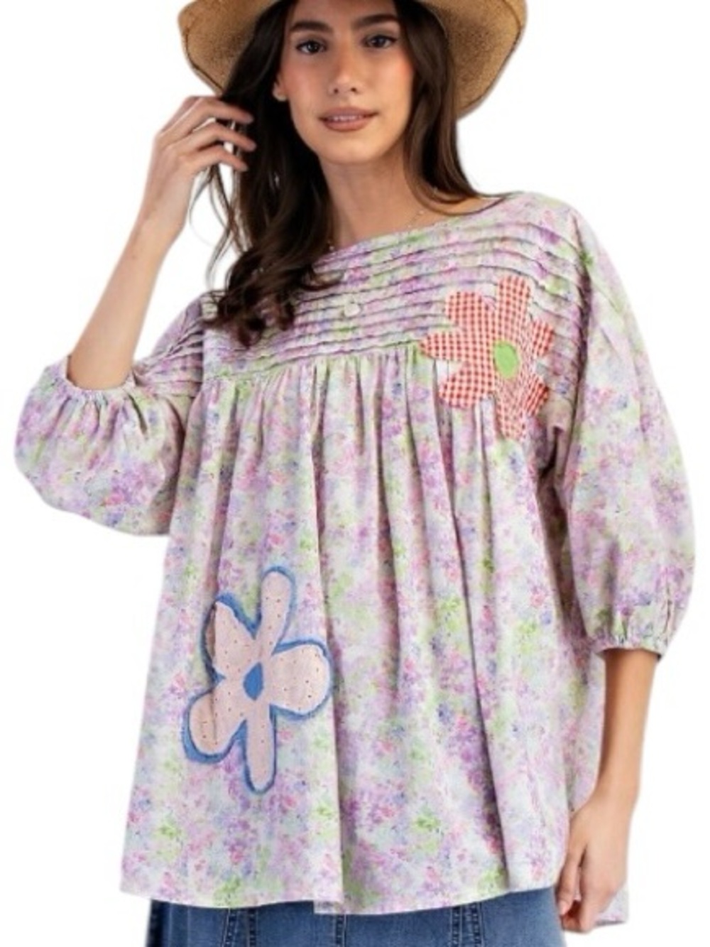 374:  EASEL NWT TOP LAVENDER (H30)